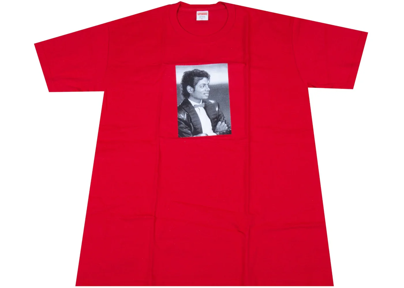 Supreme Michael Jackson Tee Red - 1