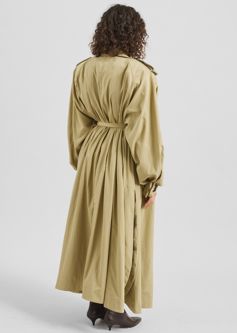 Elsdon Fluid Long Trench - Camel 10