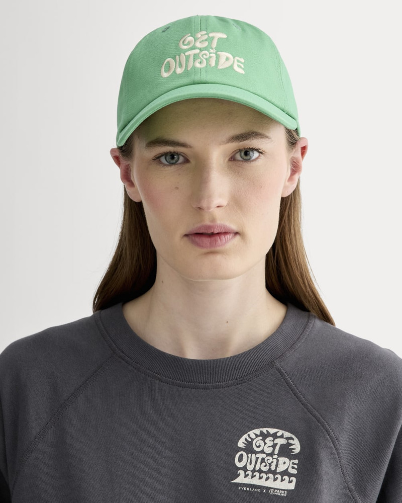 EVERLANE THE EVERLANE X PARKS PROJECT BASEBALL HAT outlook