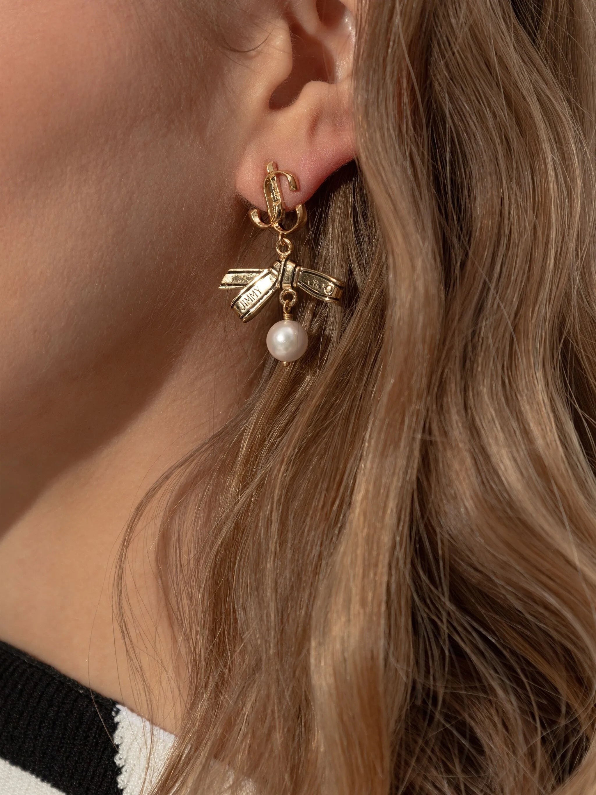 Jimmy Choo Ribbon Earrings - 4