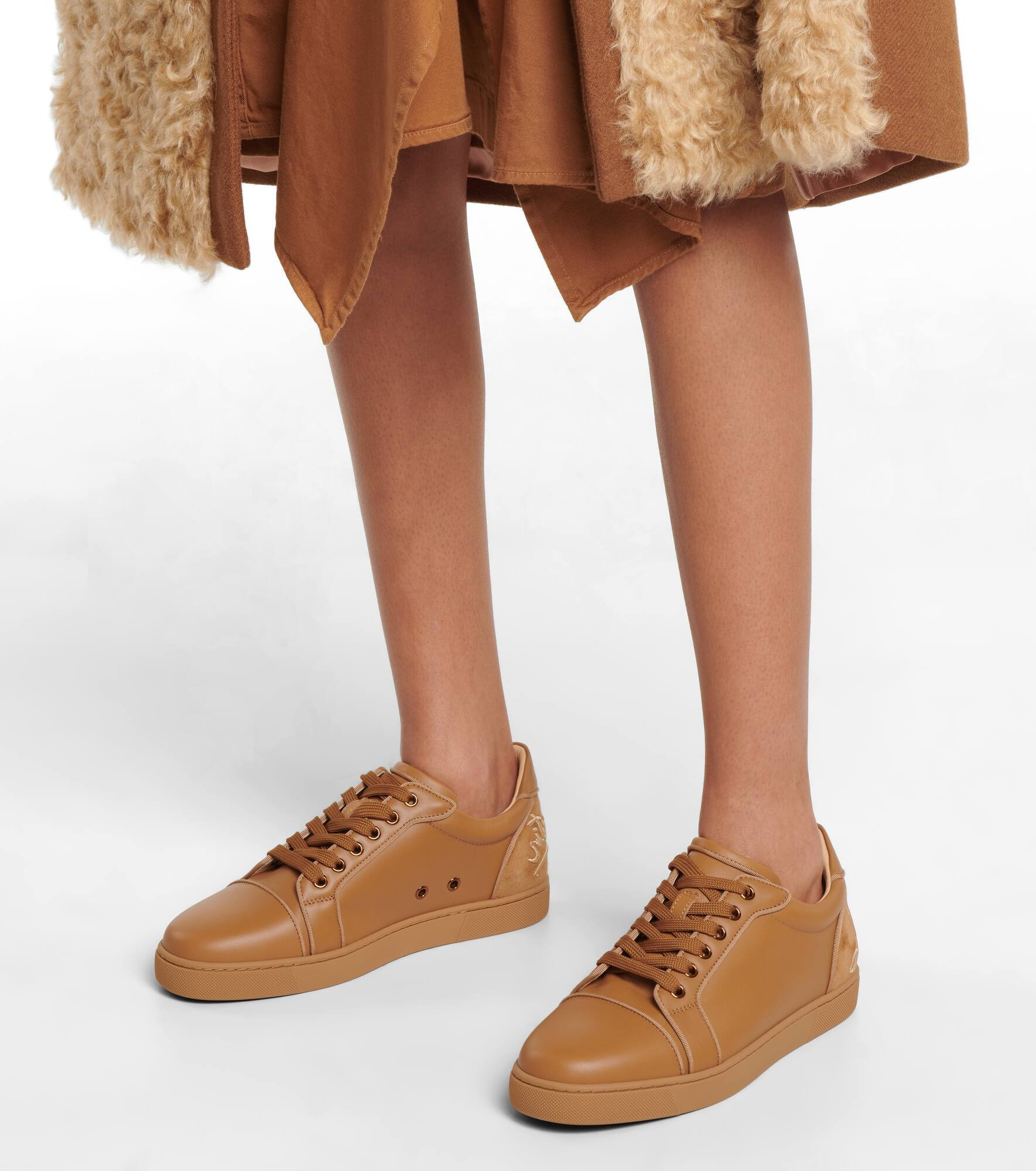 Fun Vieira leather sneakers - 4