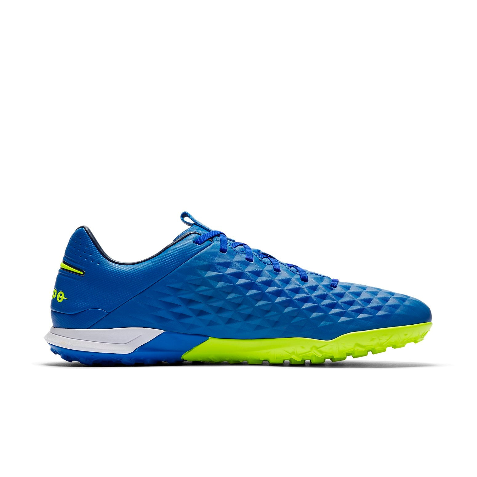 Nike Tiempo Legend 8 Pro TF Turf Artificial 'Blue Dark  Yellow' AT6136-474 - 2