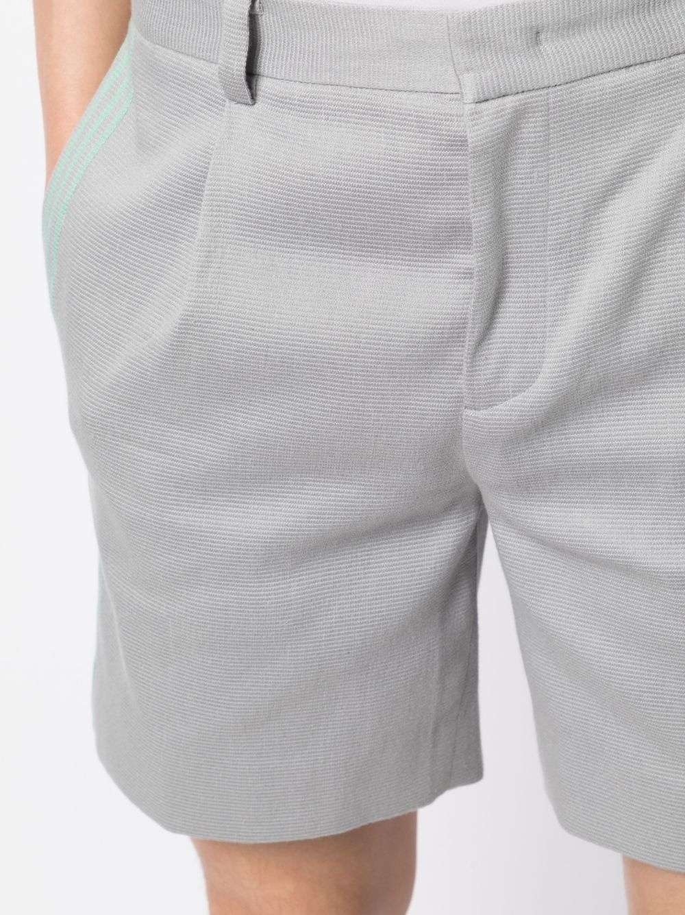 side-stripe shorts - 5