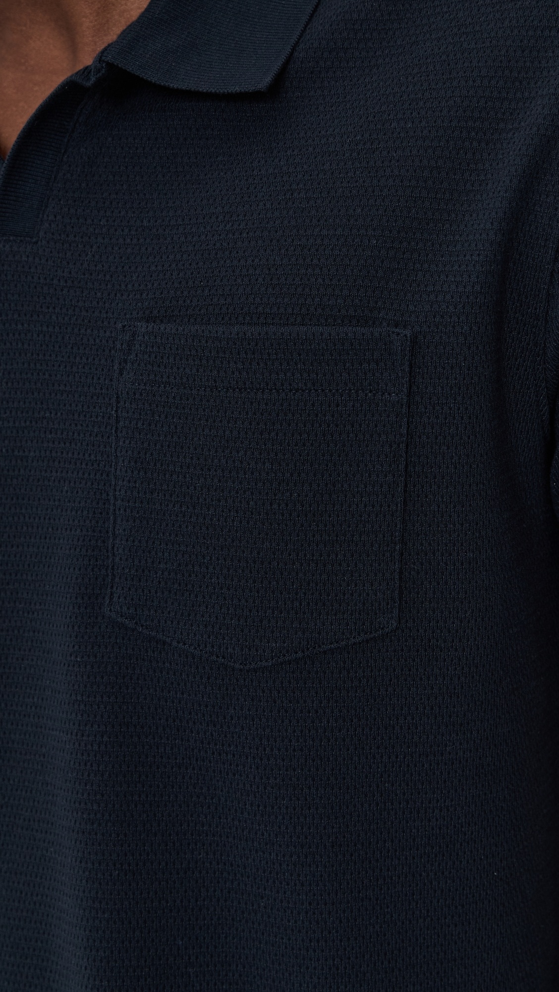 Mesh Knit Johnny Polo - 5
