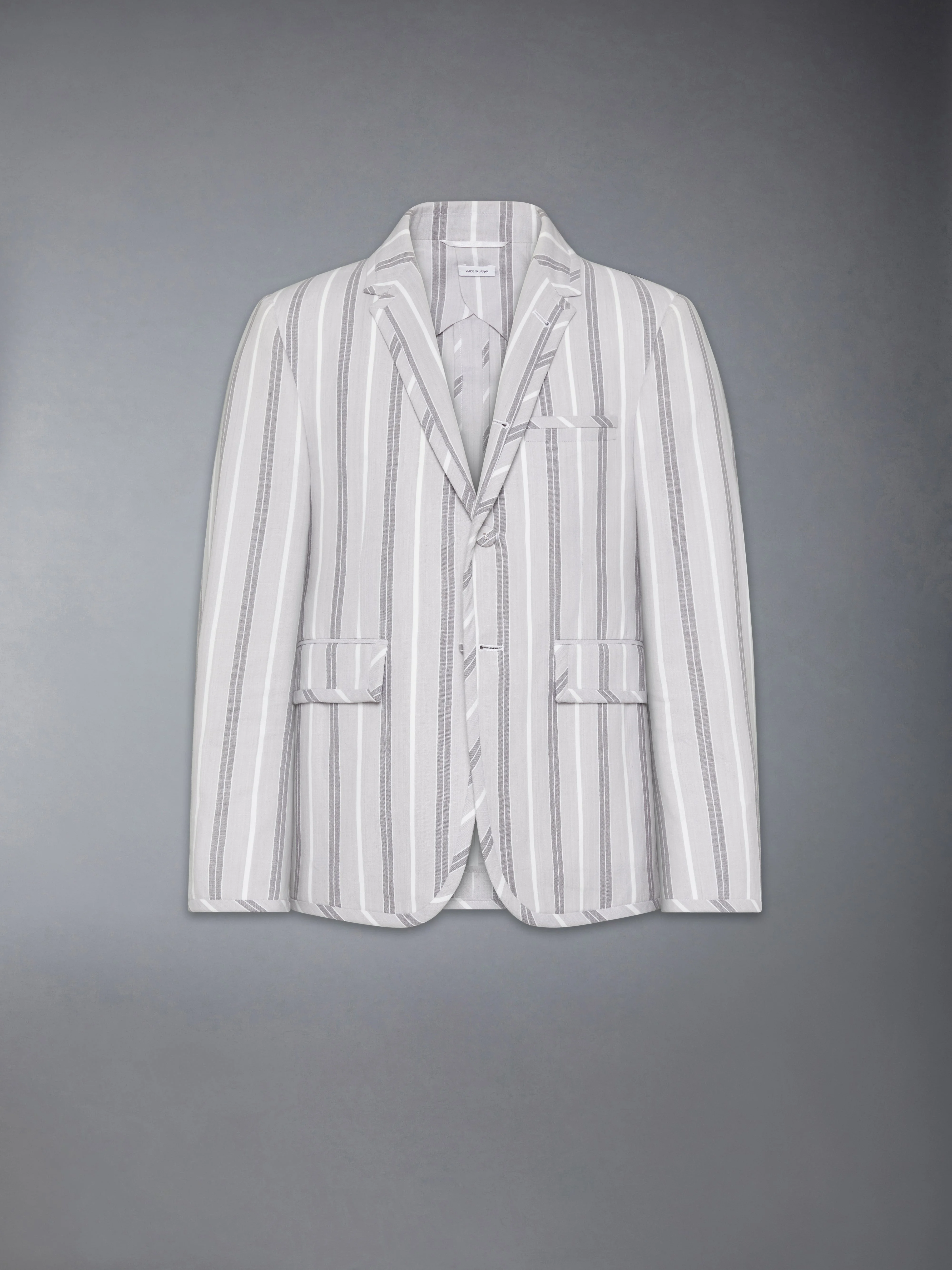 MADRAS COTTON REPP STRIPE SPORTCOAT - 1