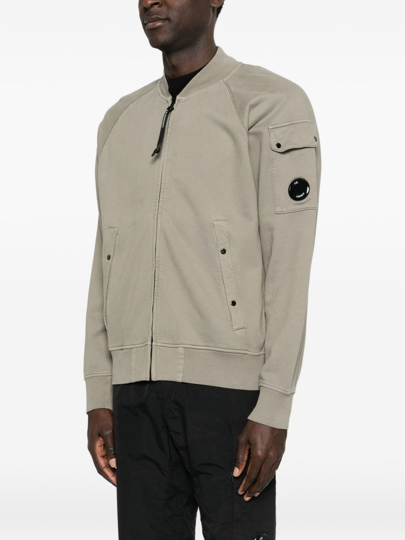 patch-pocket zip-fastening sweatshirt 3