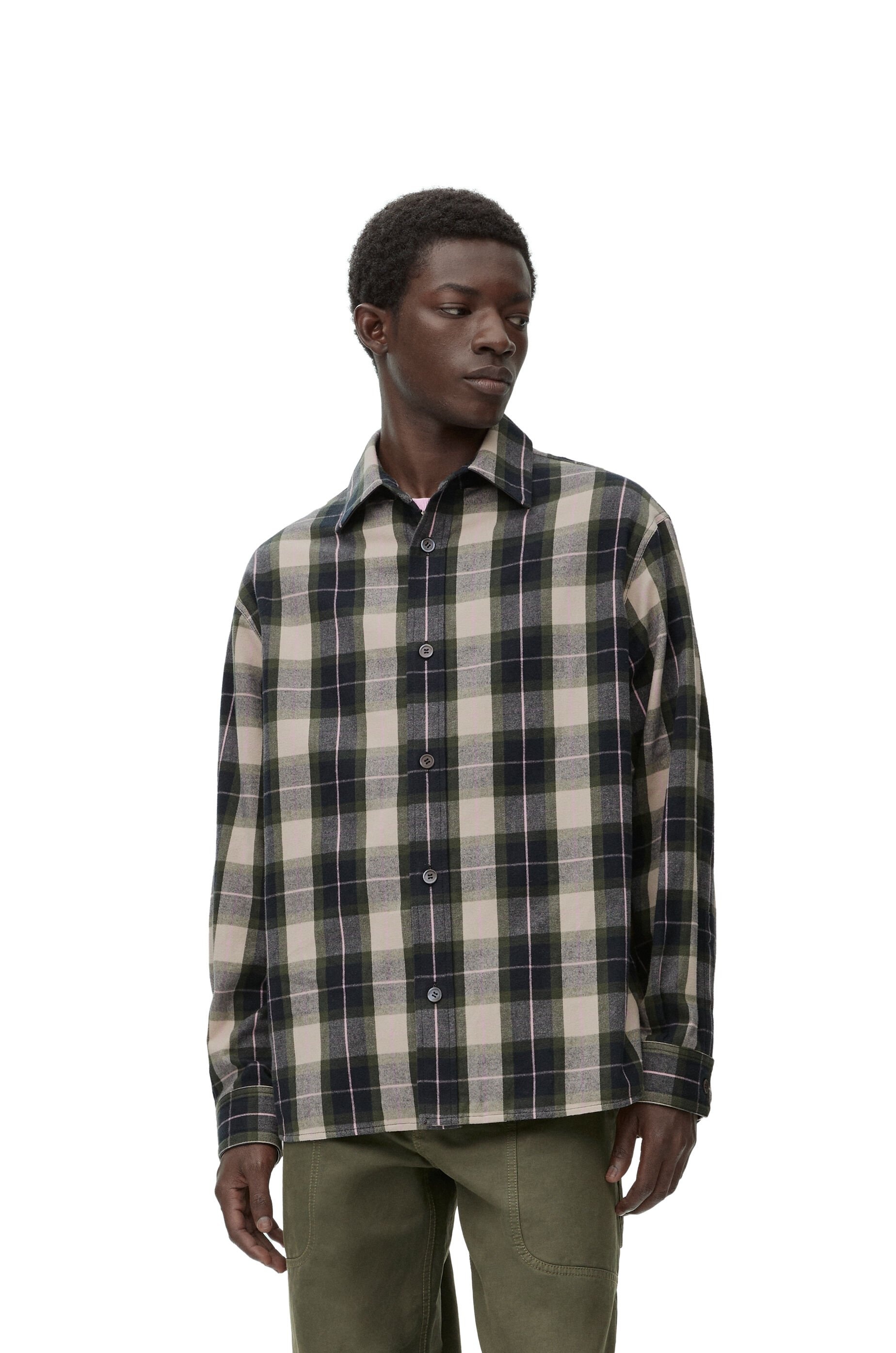 Overshirt in cotton - 3