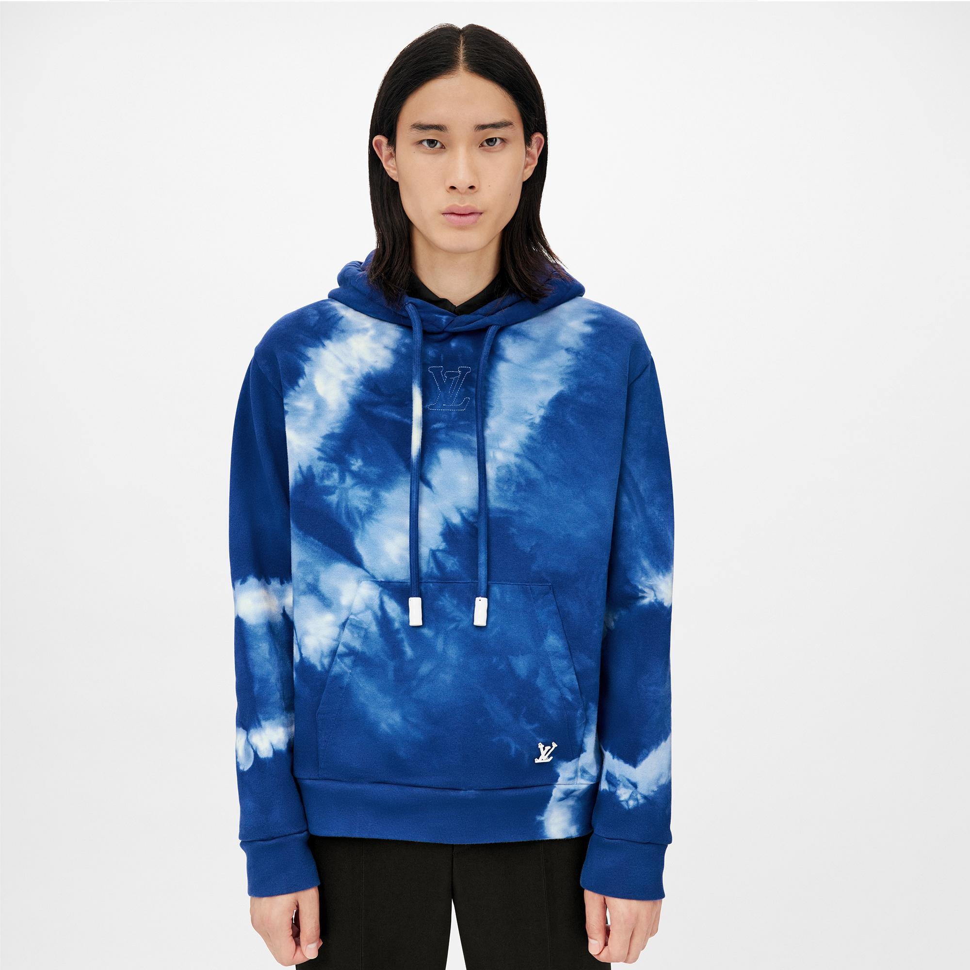 Tie&Dye Hoodie With LV Signature - 3