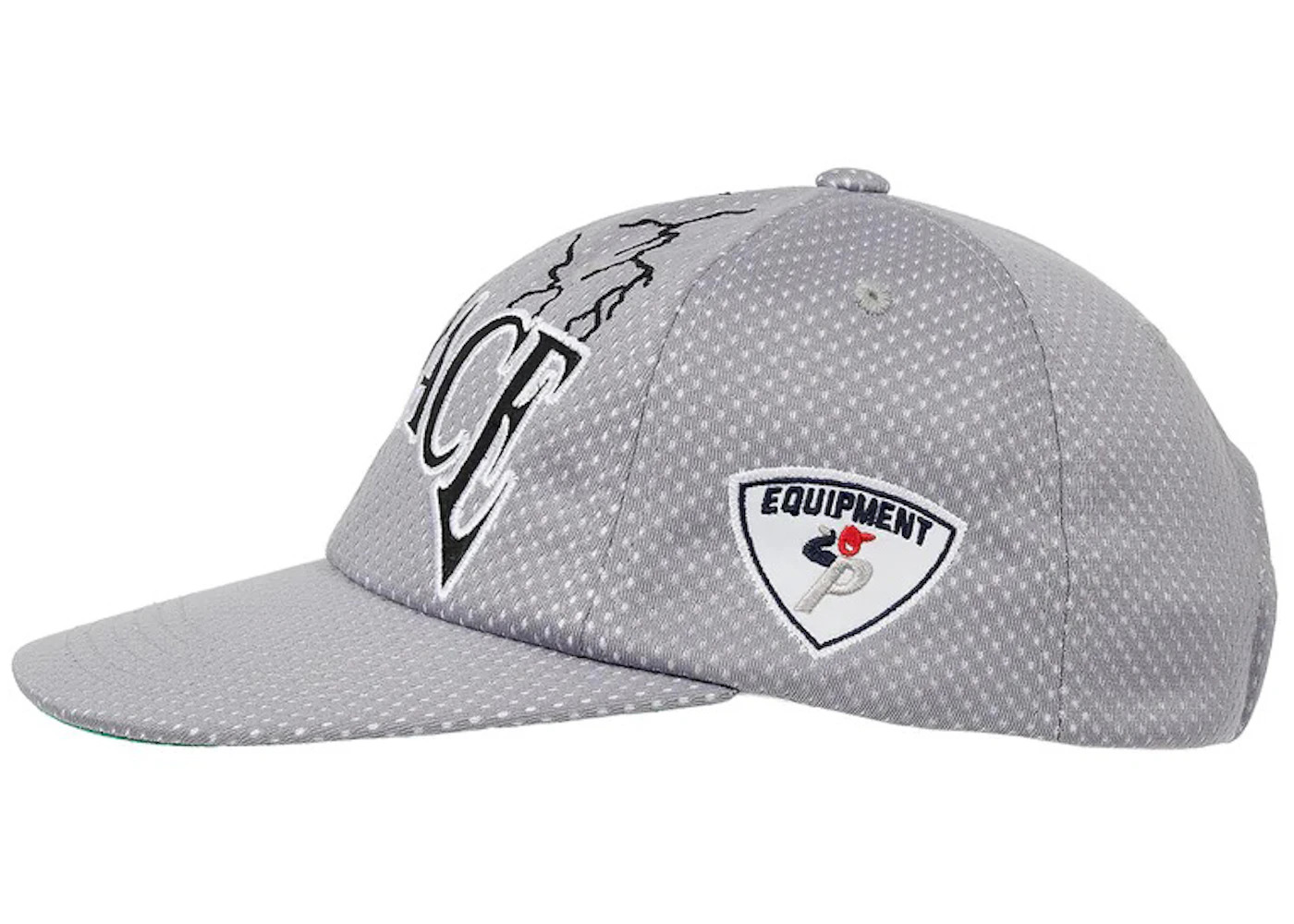 Palace Hesh Strapback Silver - 2