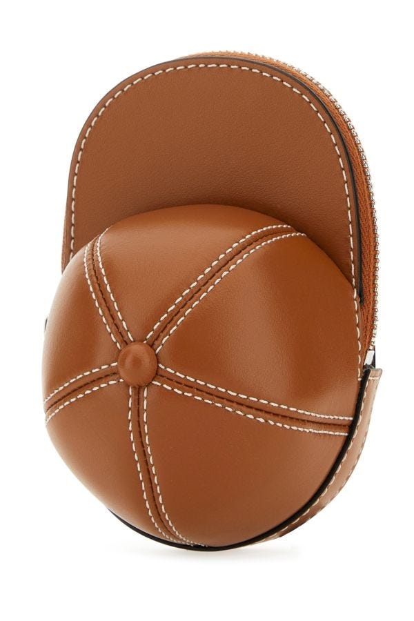 Caramel leather nano Cap crossbody bag - 2