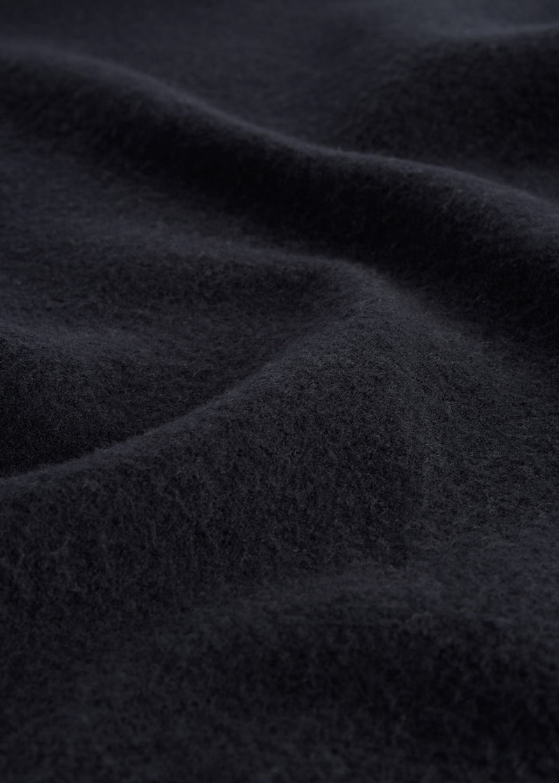 TOTEME Triangle cashmere scarf navy outlook