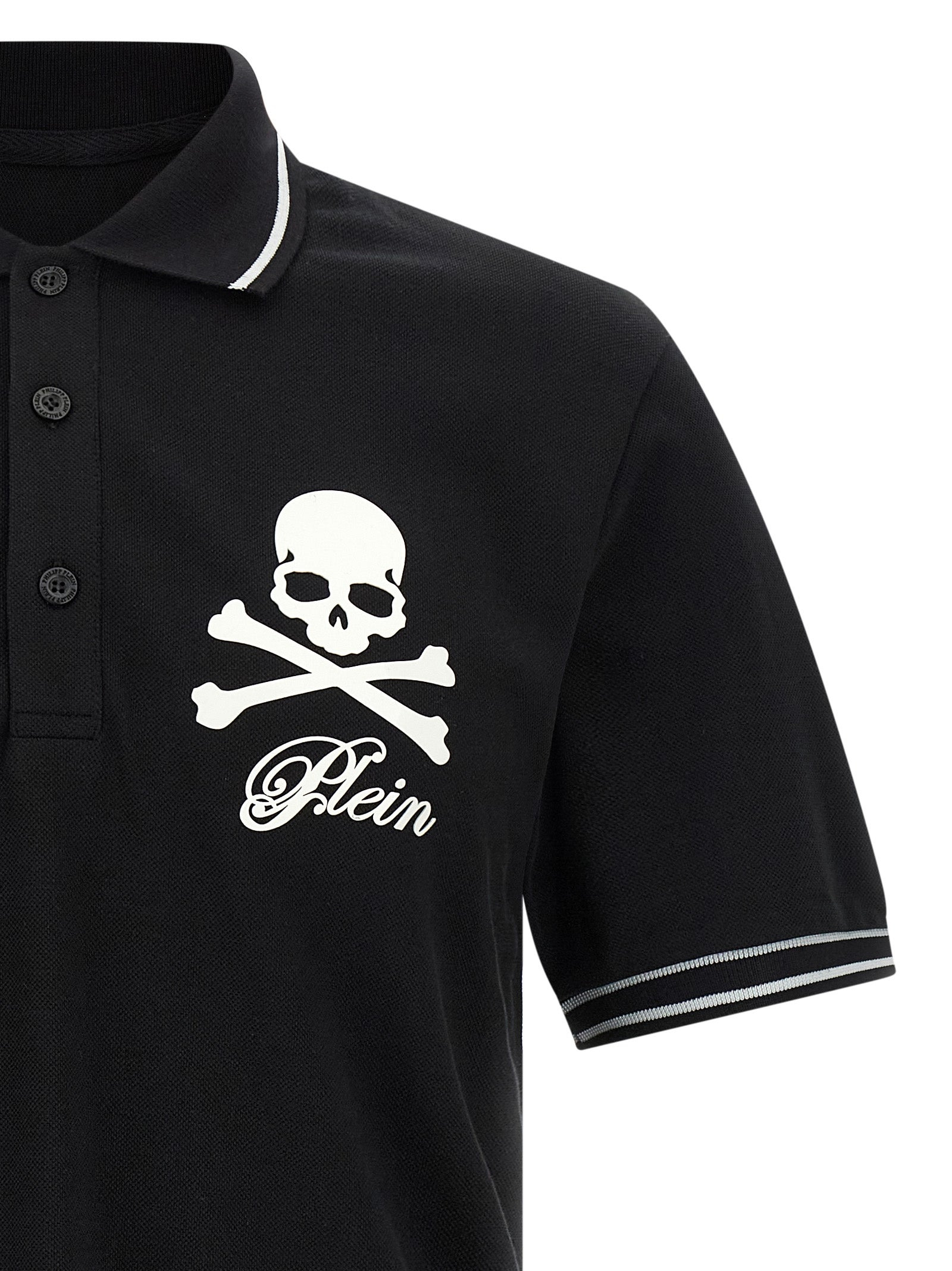 Skull & Bones Polo Black - 3