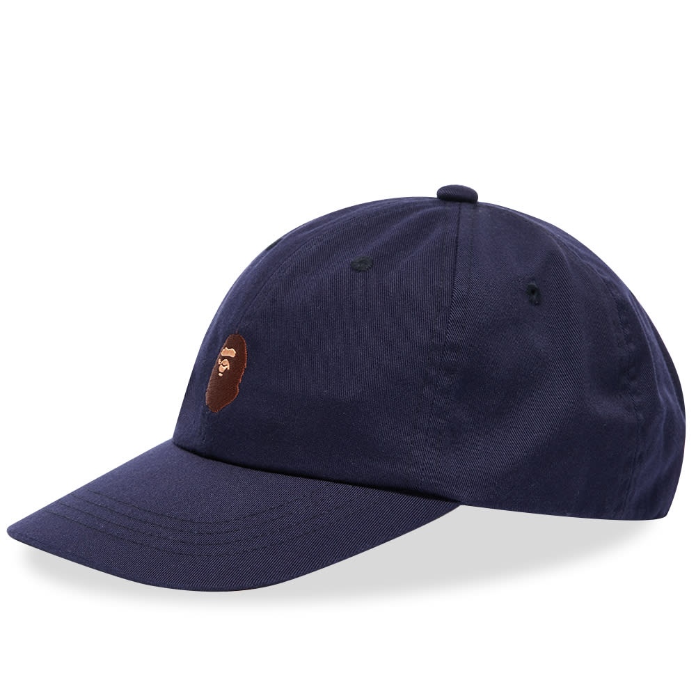 A Bathing Ape Ape Head Embroidered Panel Cap - 1