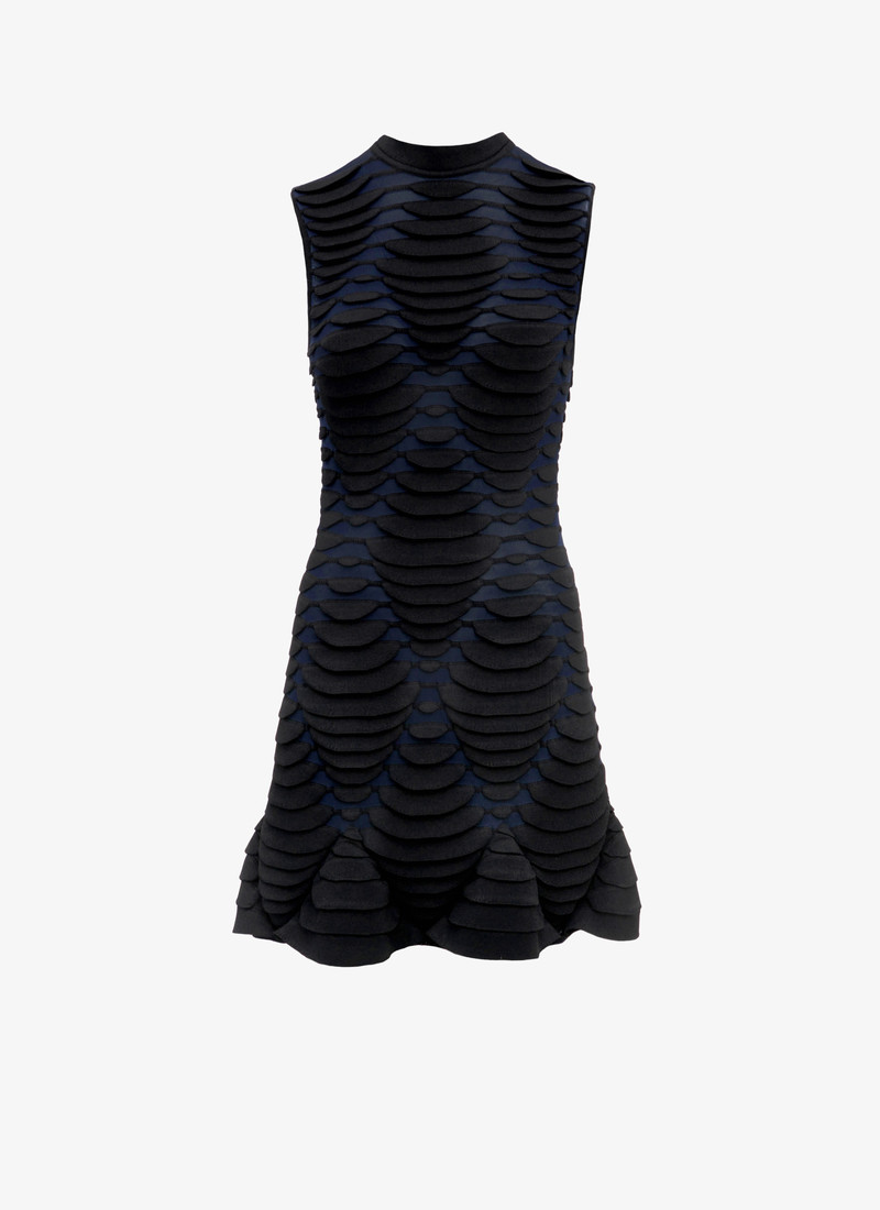 SHORT DRESS IN PYTHON KNIT - 1