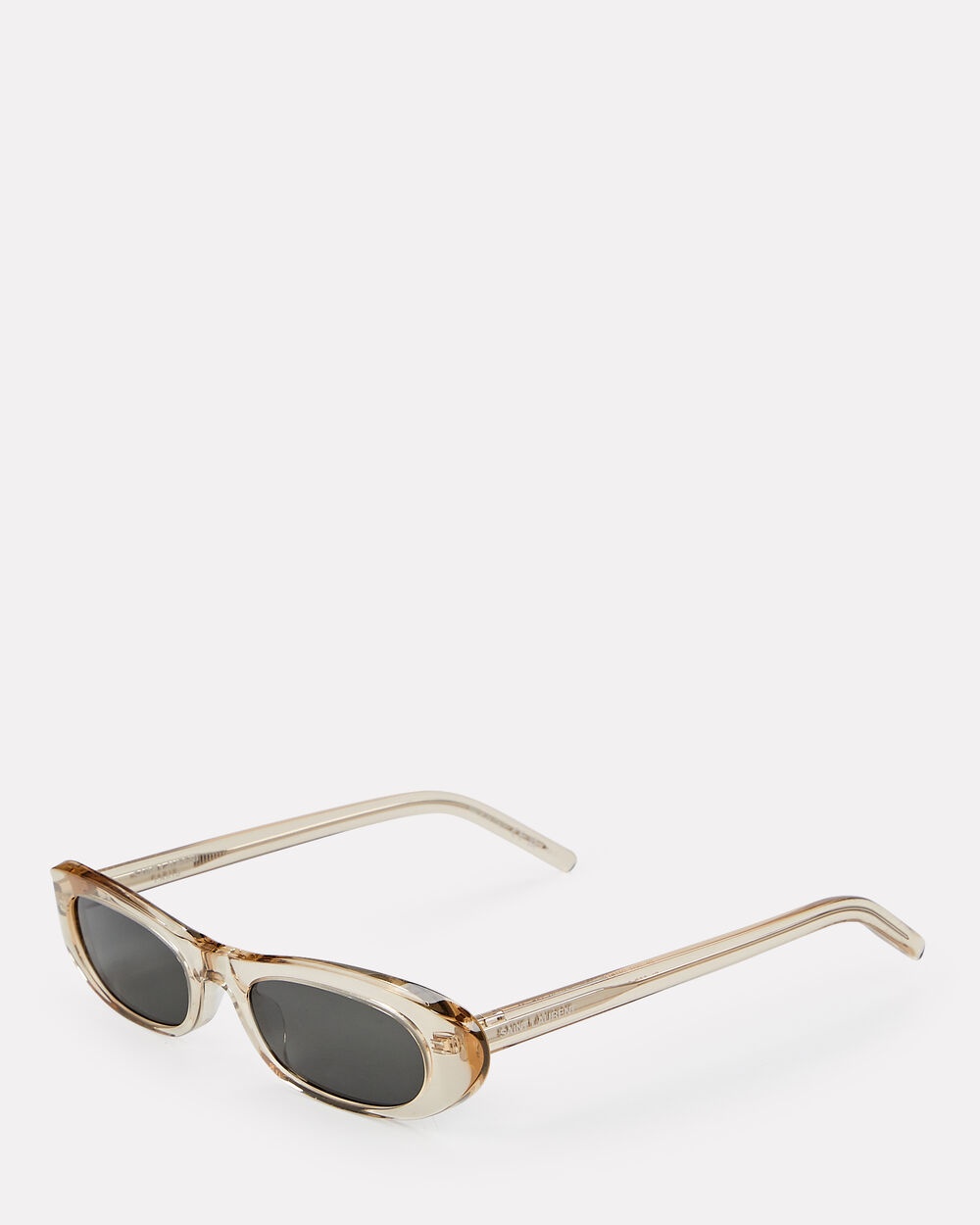 Logo Slim Oval Sunglasses - 3