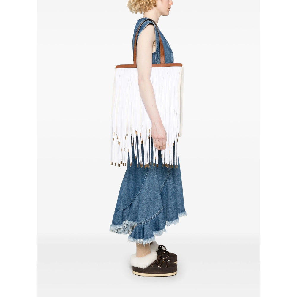 Moschino Neutrals Tote Bags Women - 5