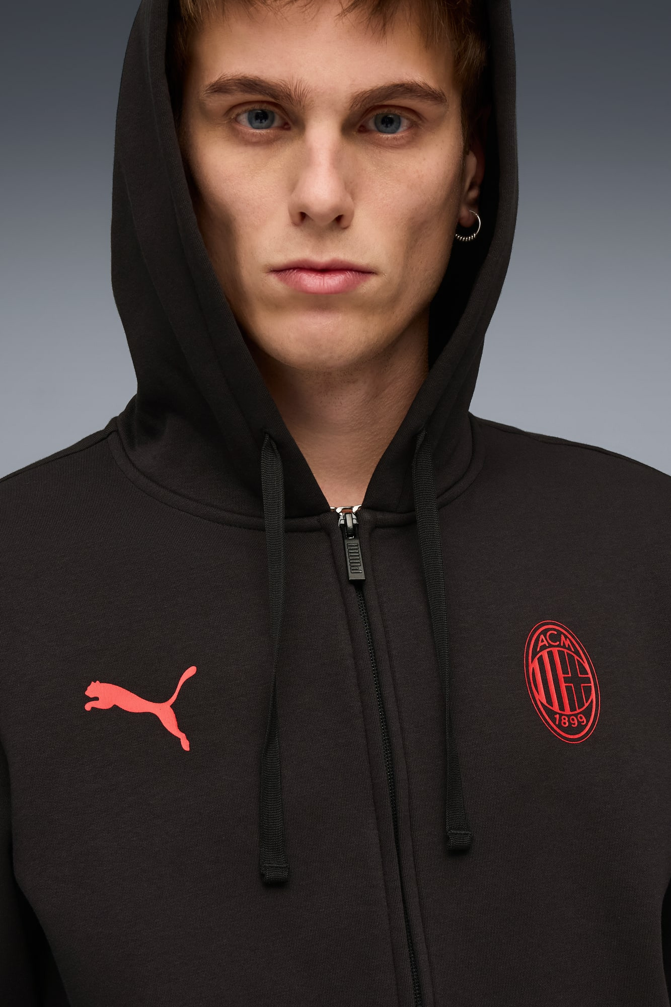 AC Milan FtblEssentials Hooded Jacket Men - 7