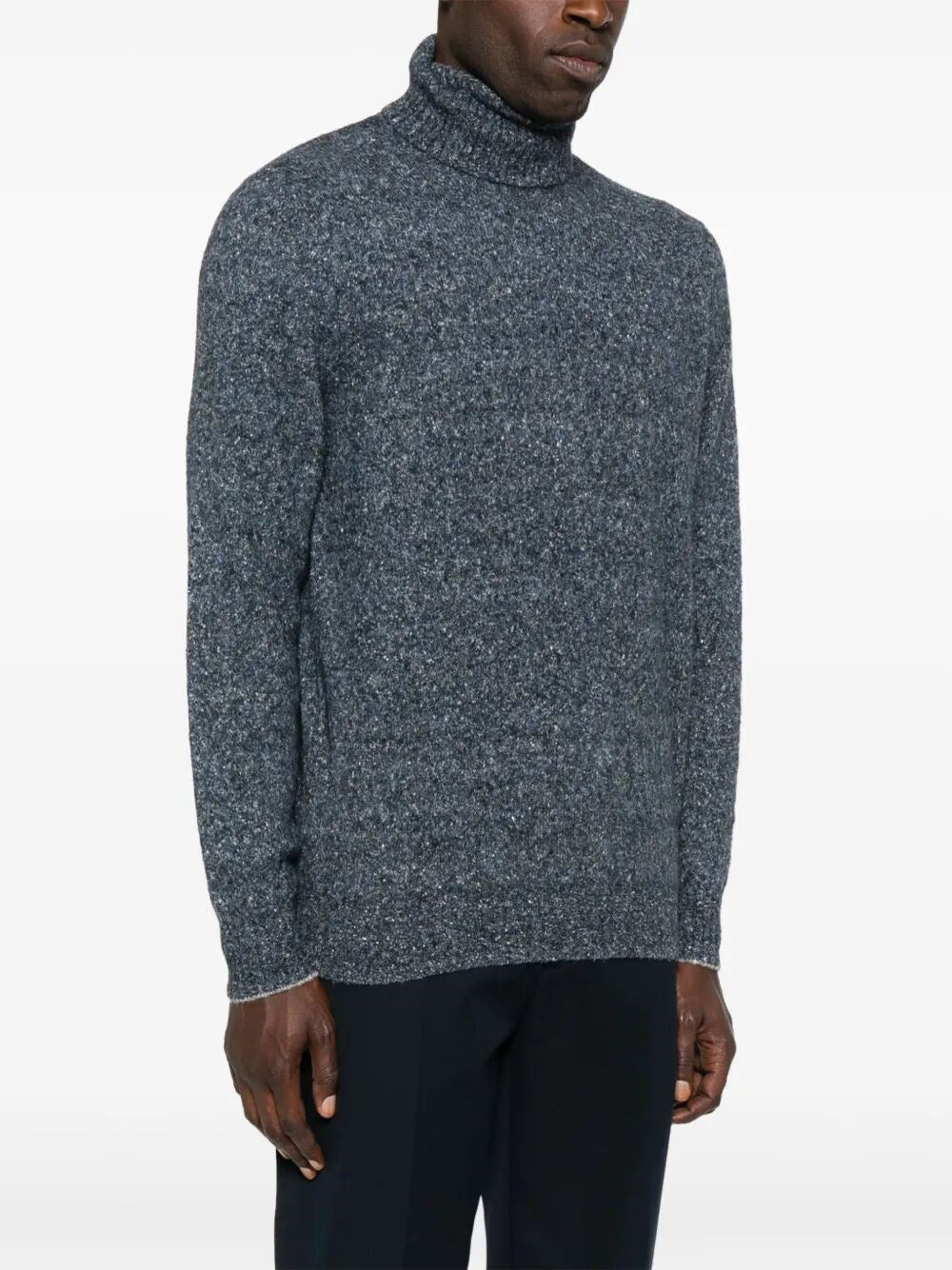 Brunello Cucinelli Men Turtle-Neck Sweater - 4