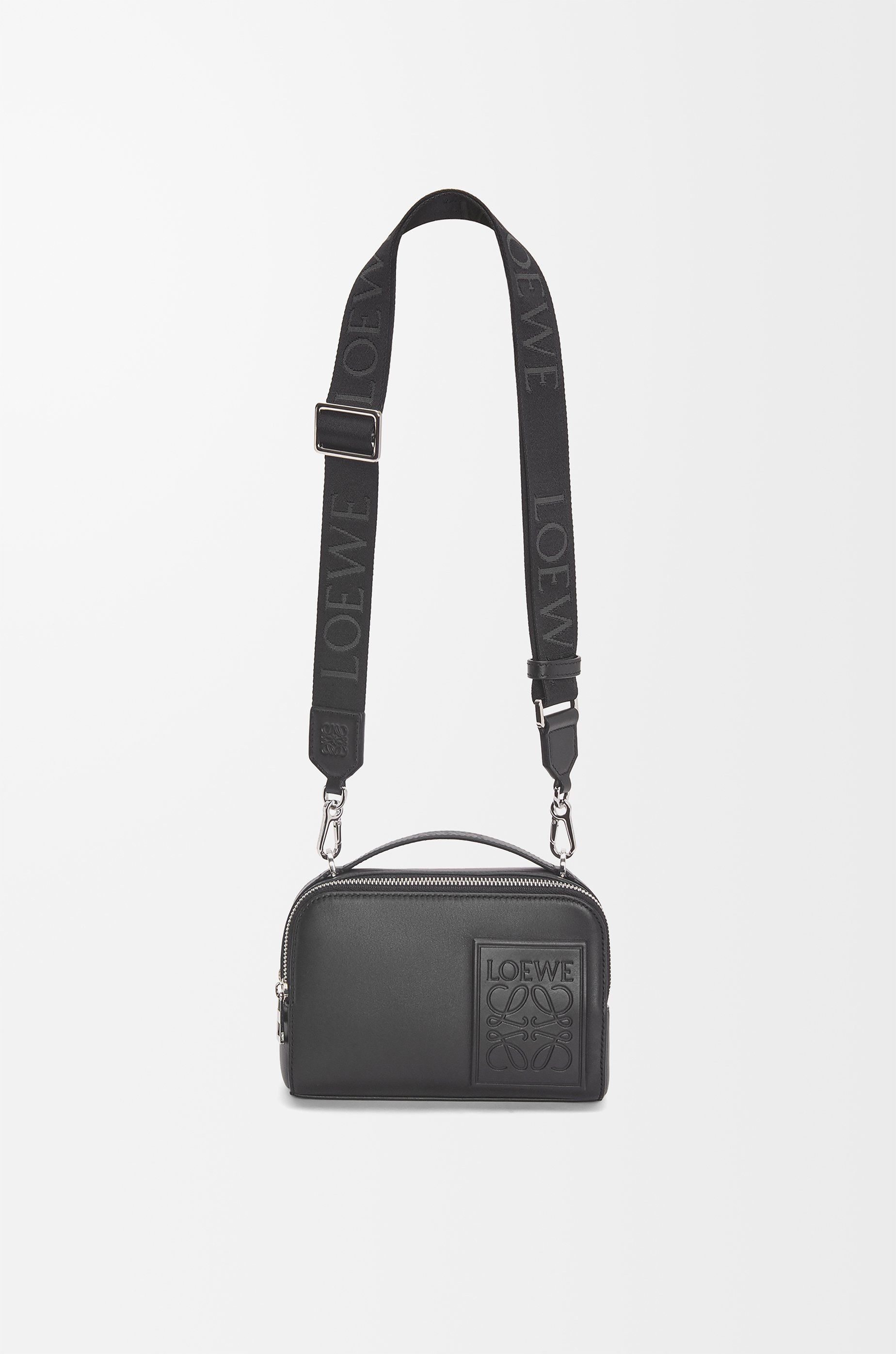 Mini crossbody camera bag in satin calfskin - 4