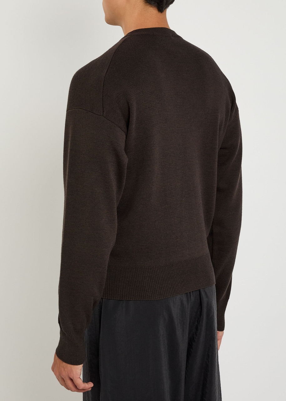 Lemaire V Neck Sweater - 3