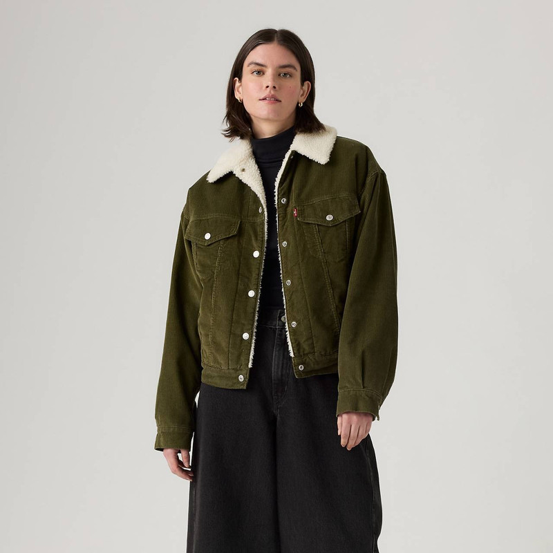 90S SHERPA TRUCKER JACKET 2