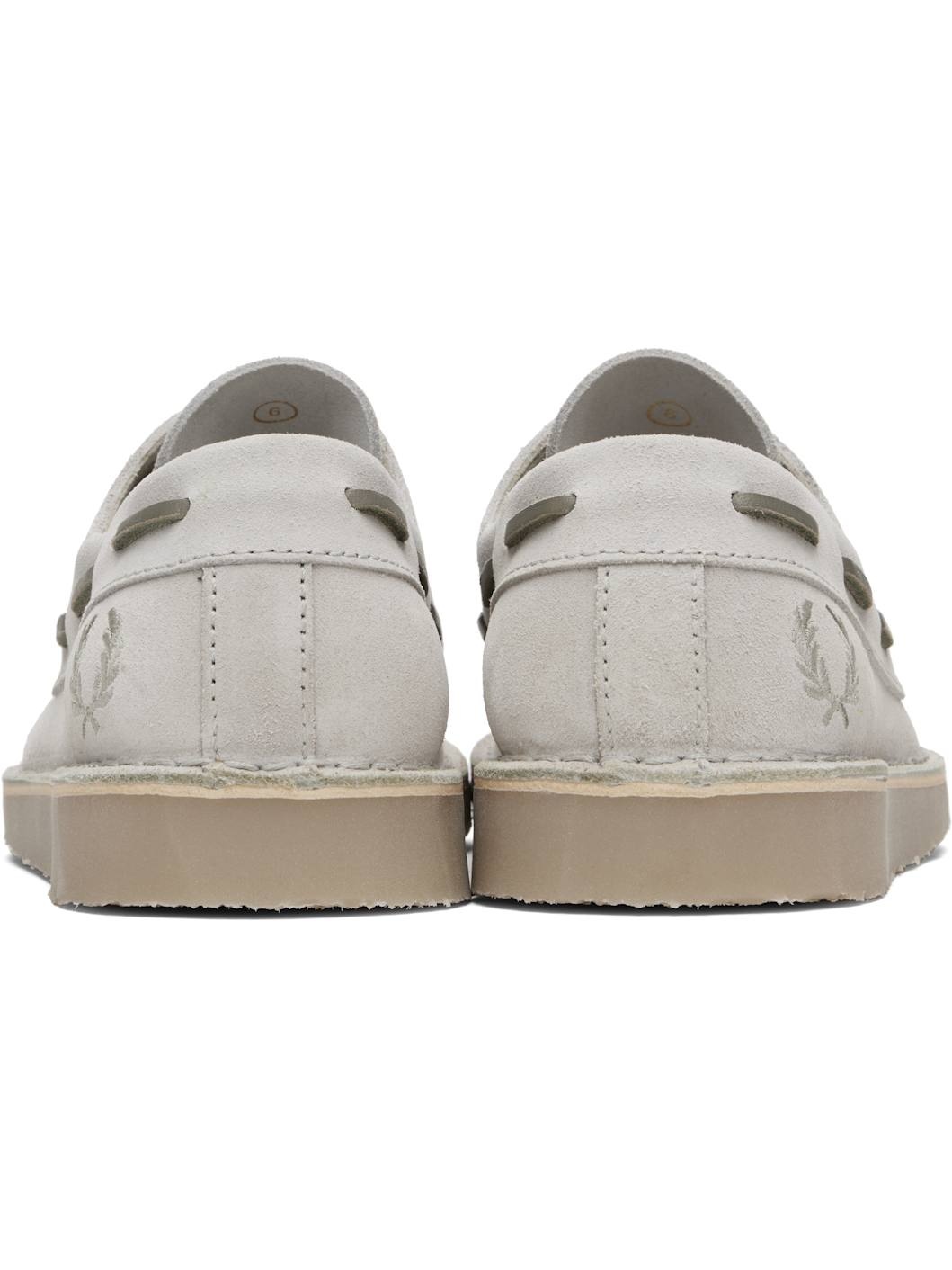 Taupe Meaden Suede Boat Shoes - 2