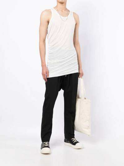 Julius asymmetric-hem vest top outlook