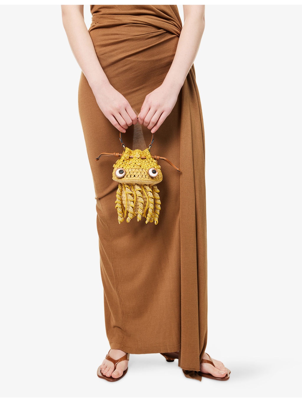 Jellyfish Raffia Cross-Body Bag - 5