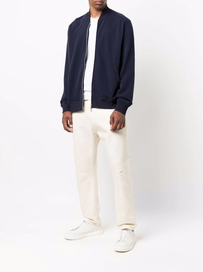 Brunello Cucinelli zip-up bomber jacket outlook