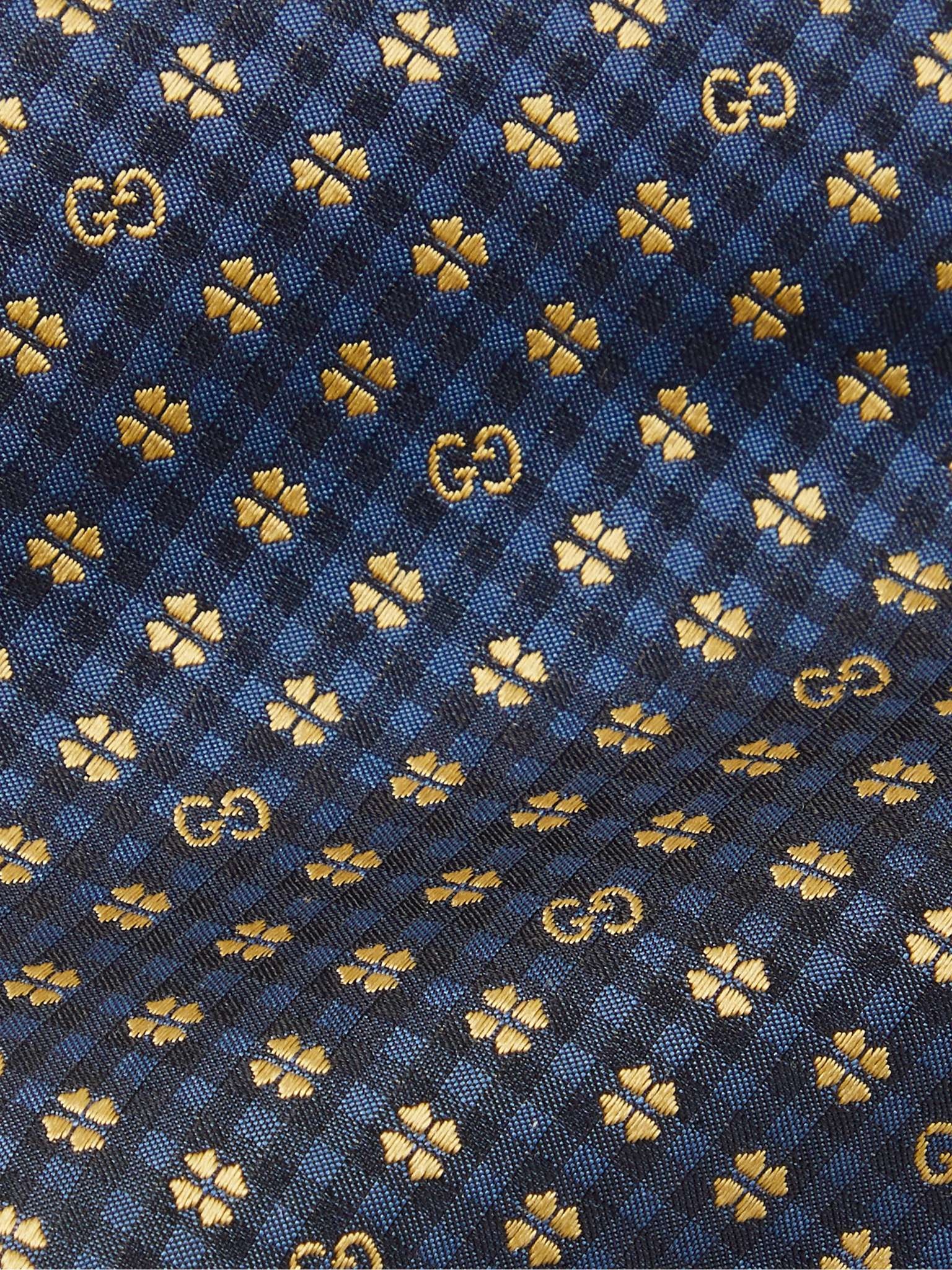 7.5cm Logo-Jacquard Silk Tie - 3