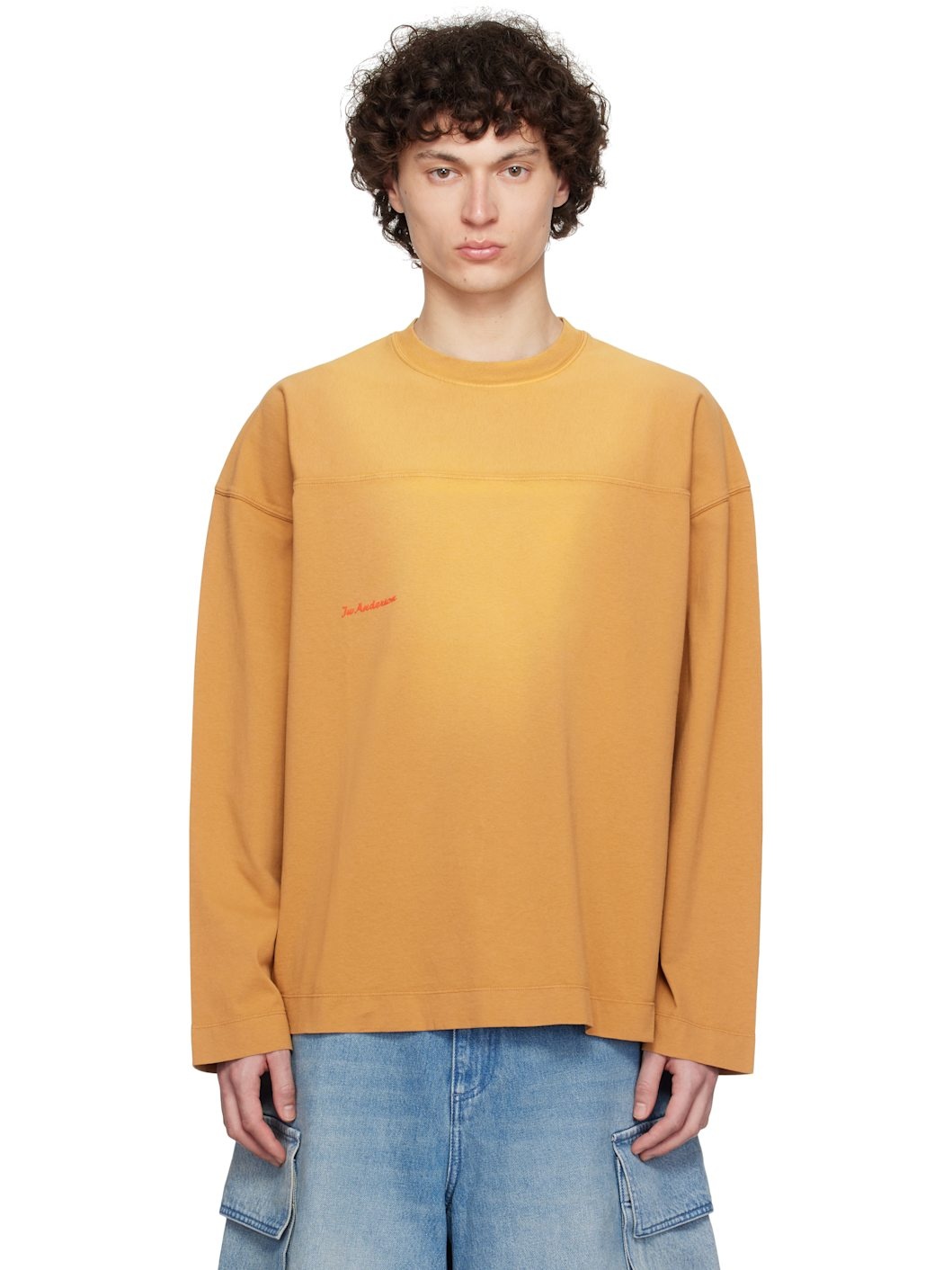 Orange Long Sleeve T-shirt - 1