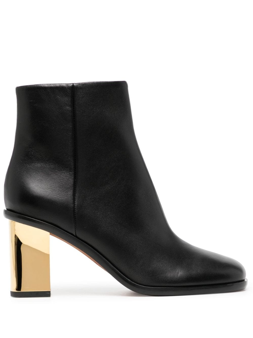 Rebecca 75mm leather boots - 1