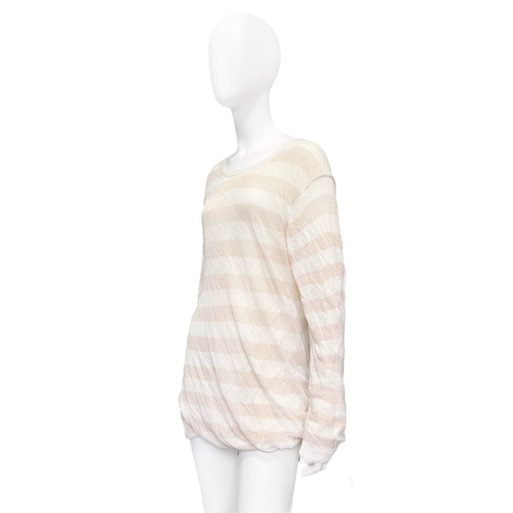 Yohji Yamamoto cream double layer knit 3 - 2