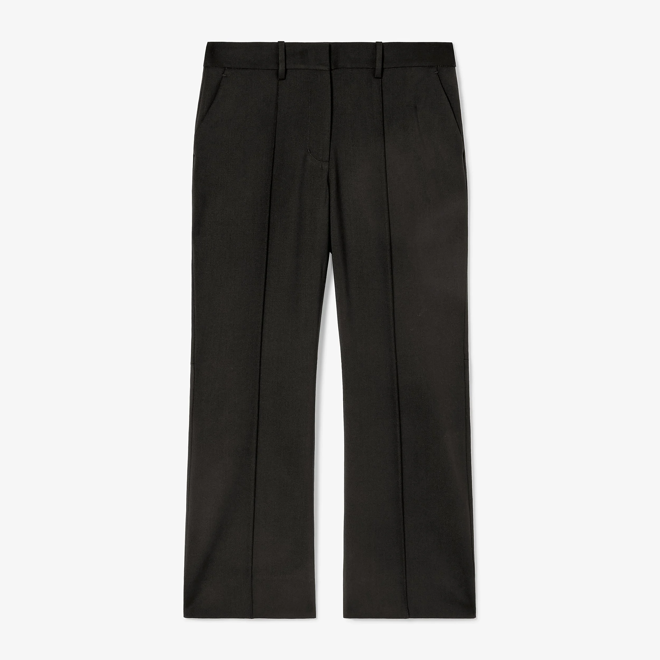 Tessa Kick Flare Trouser - Italian Wool Twill - 1