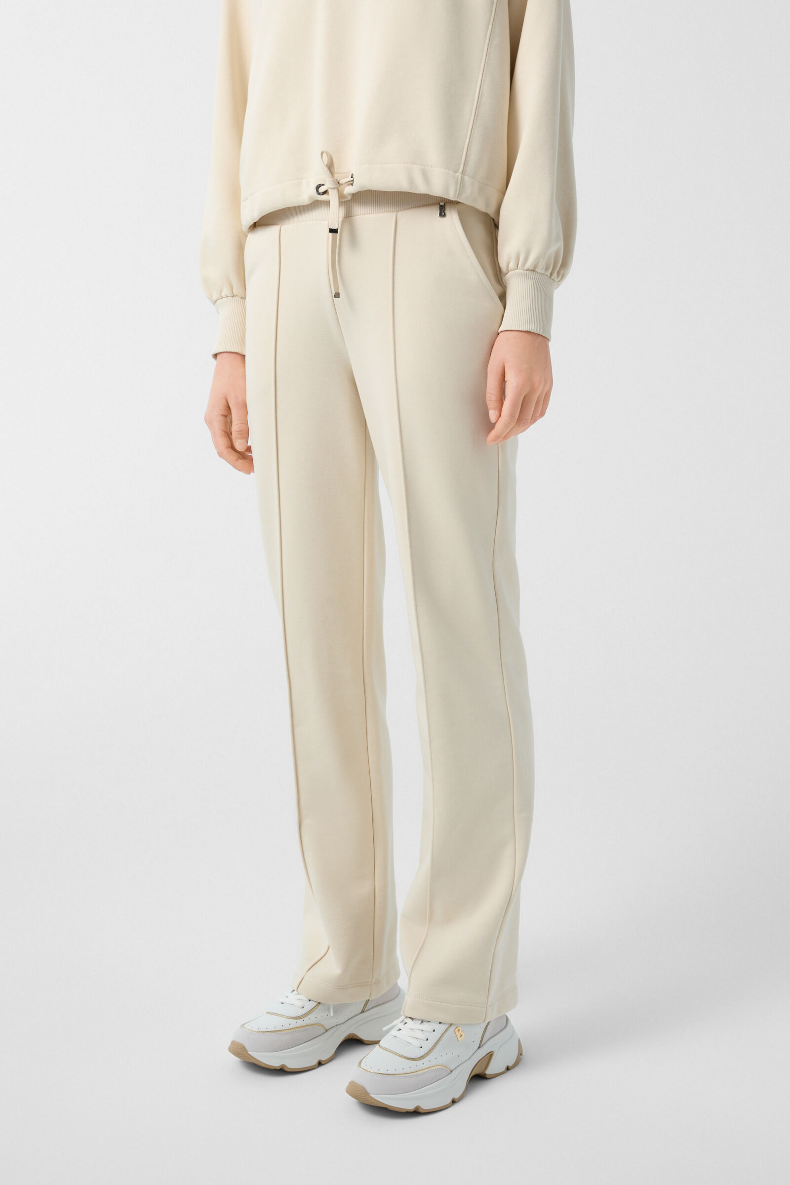 Ela Tracksuit trousers in Cream - 2