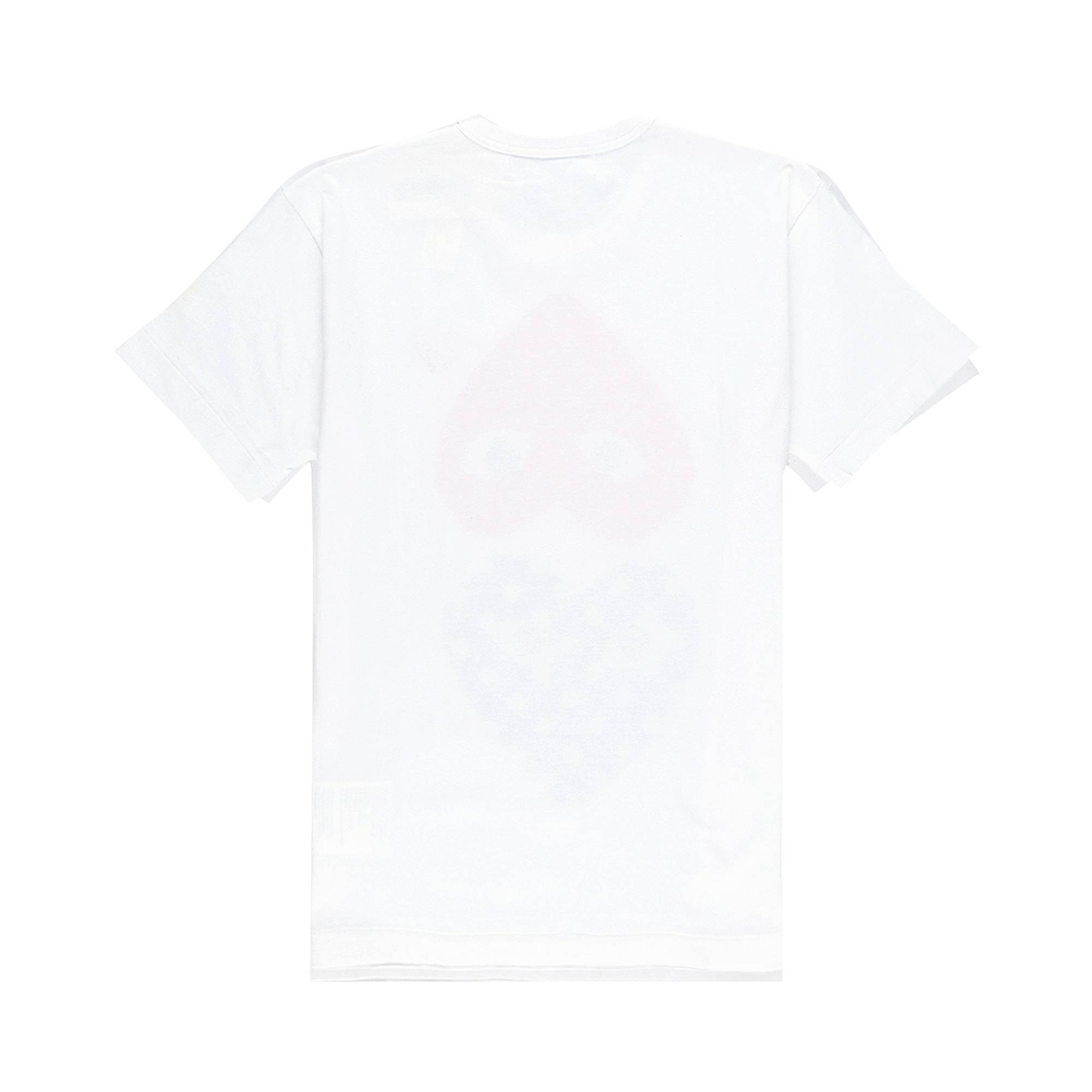 Comme des Garçons PLAY Polka Dot Mix Heart T-Shirt 'White' - 2