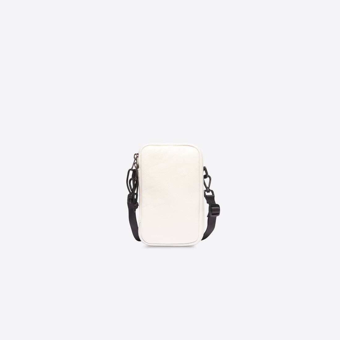 Men's Explorer Crossbody Pouch Bag in White - 2