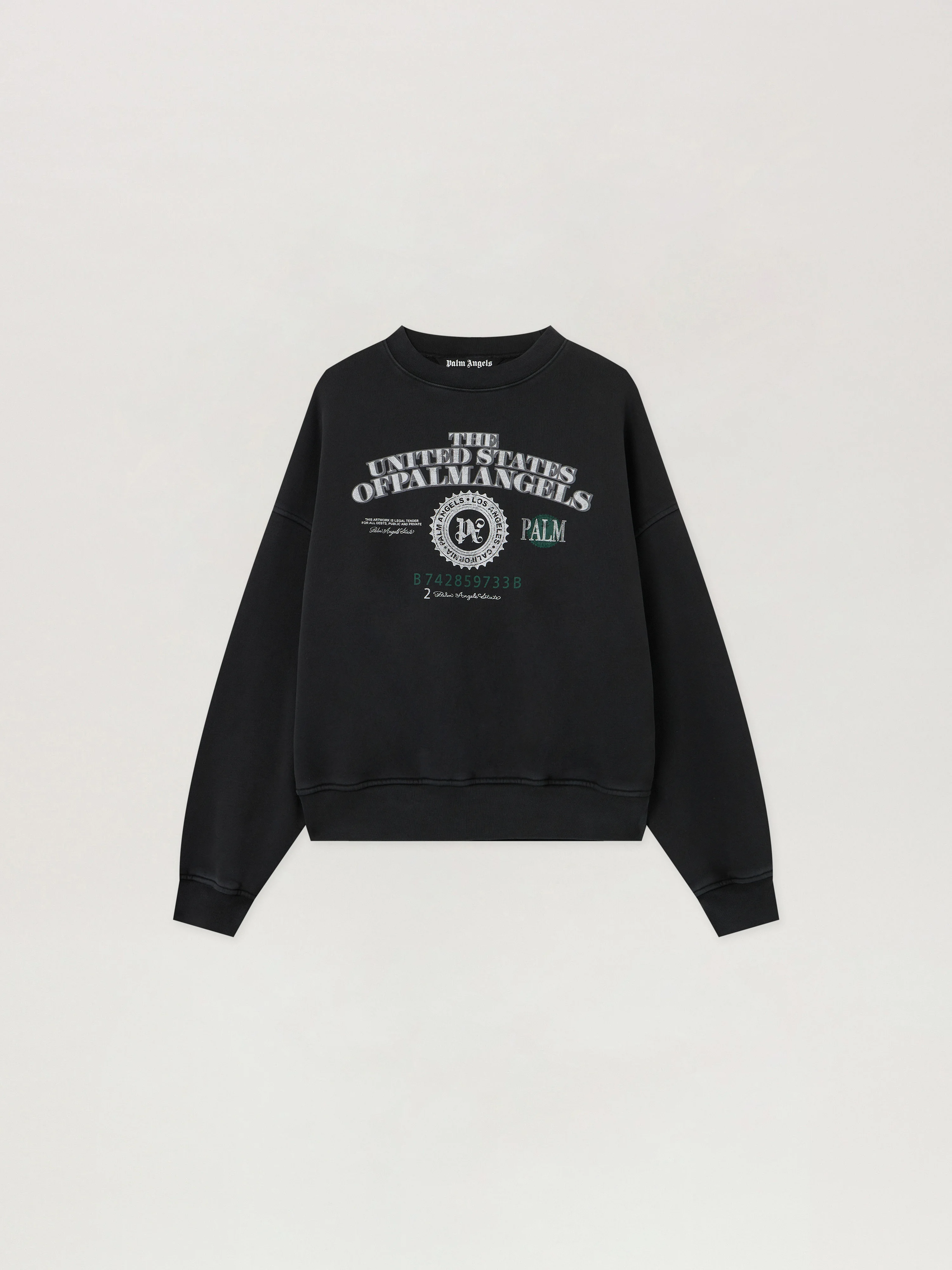 Dollar Loose Crew Sweatshirt - 1
