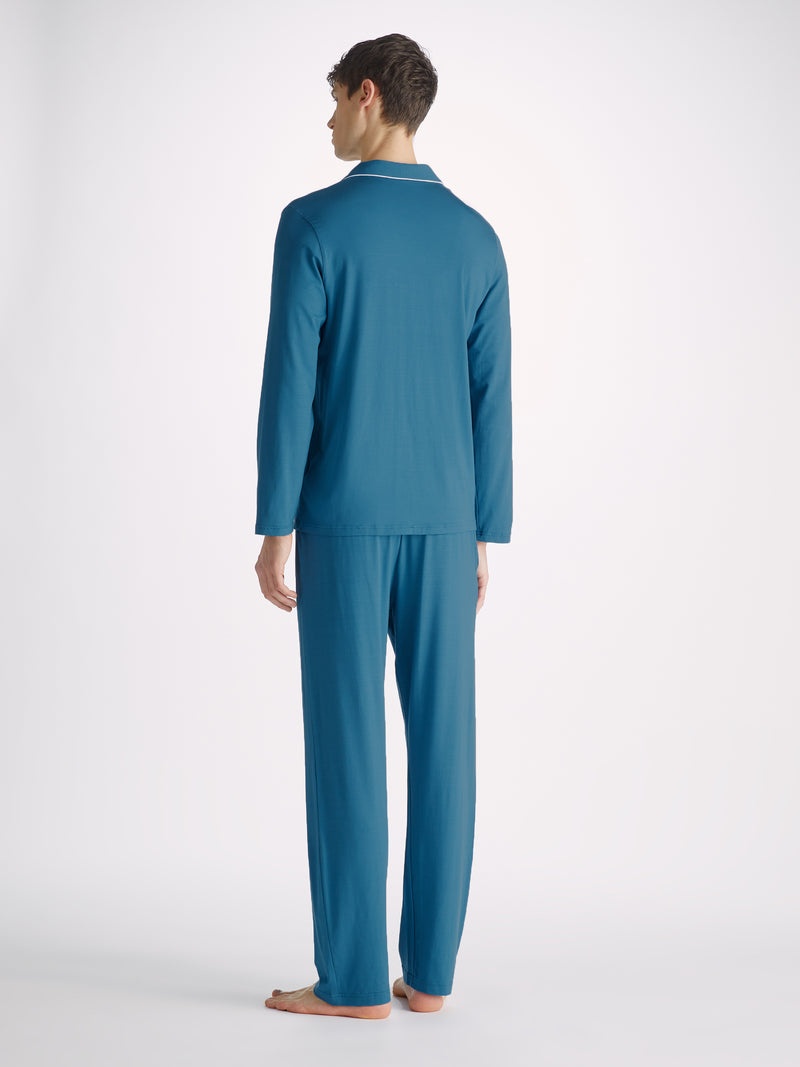 Men's Pyjamas Basel Micro Modal Stretch Ocean - 4
