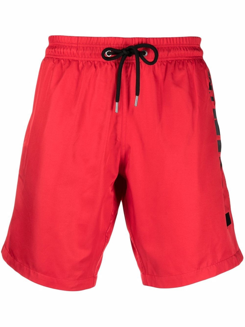 logo-print swimming shorts 1