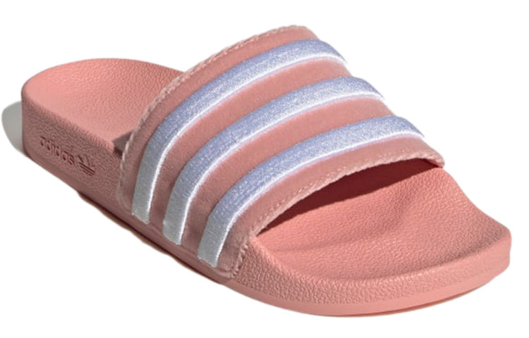(WMNS) adidas Adilette Slide 'Wonder Mauve White' GX3372 - 4