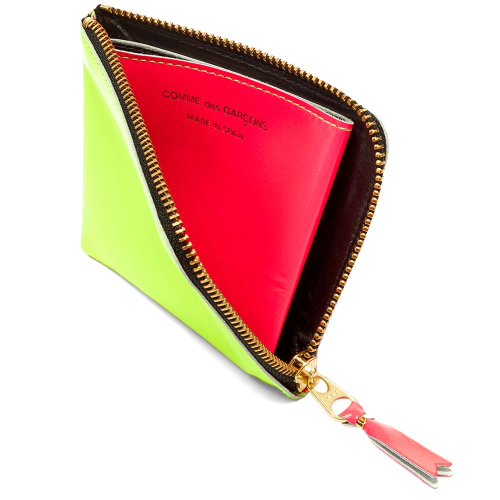 Comme des Garcons SA3100SF Super Fluo Wallet - 3