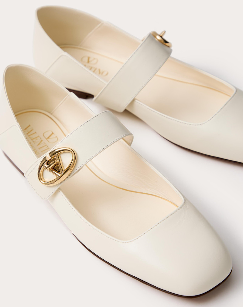 VLOGO LOCKER MARY-JANE BALLERINA에 CALFSKIN 5