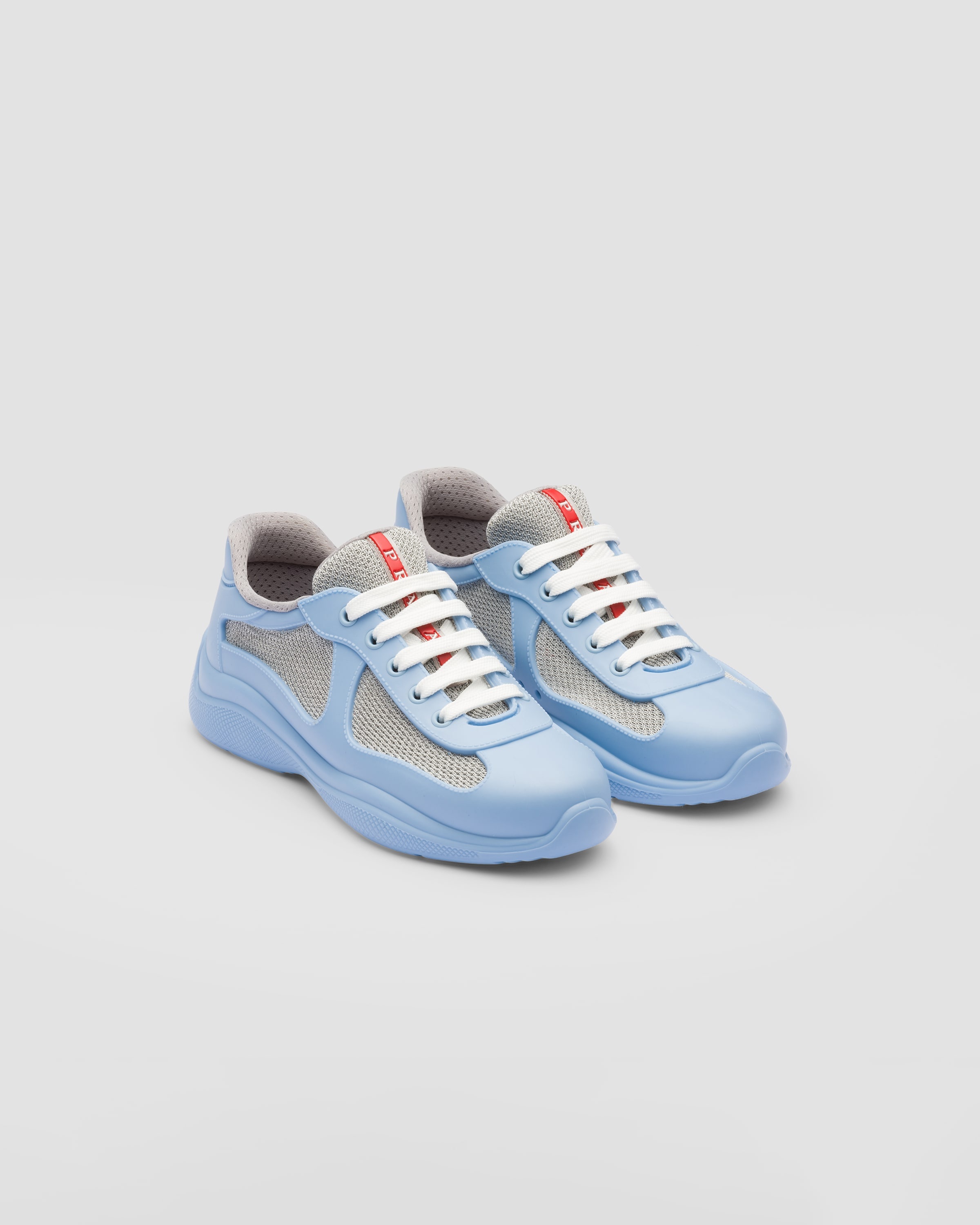 Prada America's Cup Soft rubber and bike fabric sneakers - 1