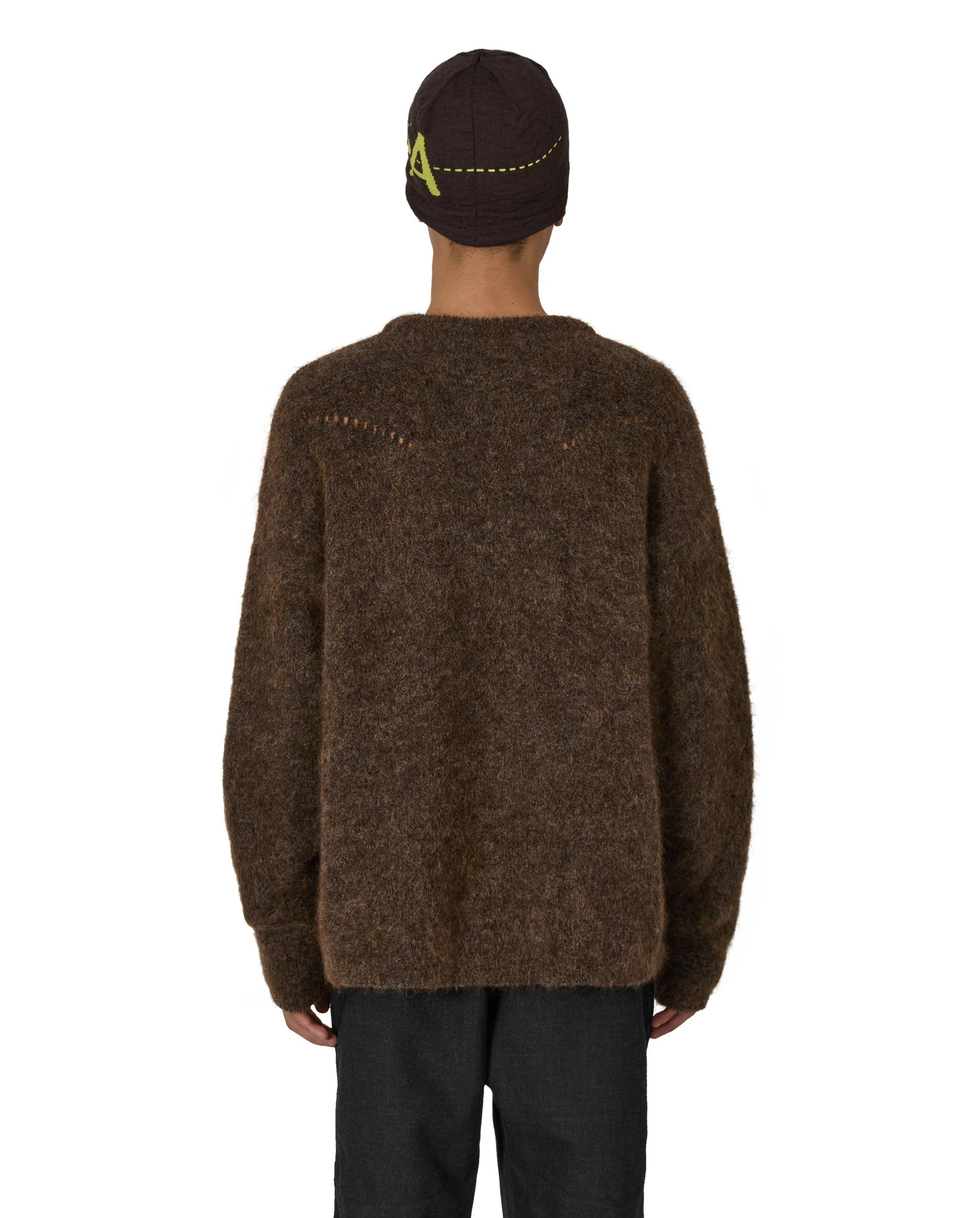 Dropstitch Mohair Knit Crewneck - 3