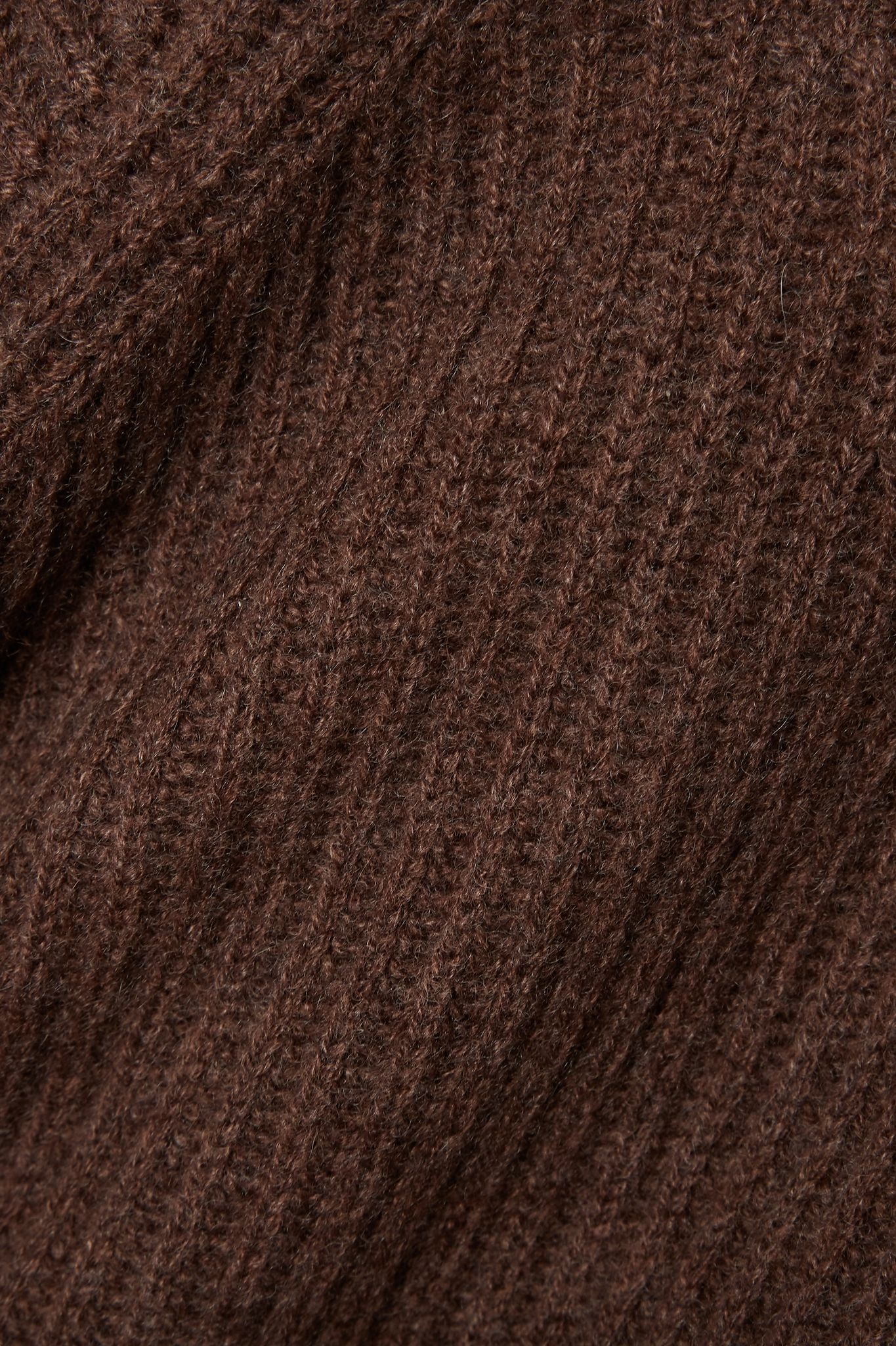 Pierce ribbed cashmere turtleneck sweater - 4