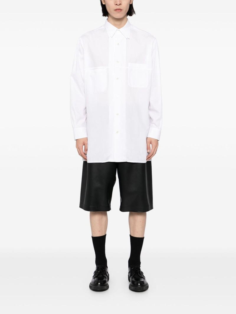 Yohji Yamamoto cotton shirt outlook