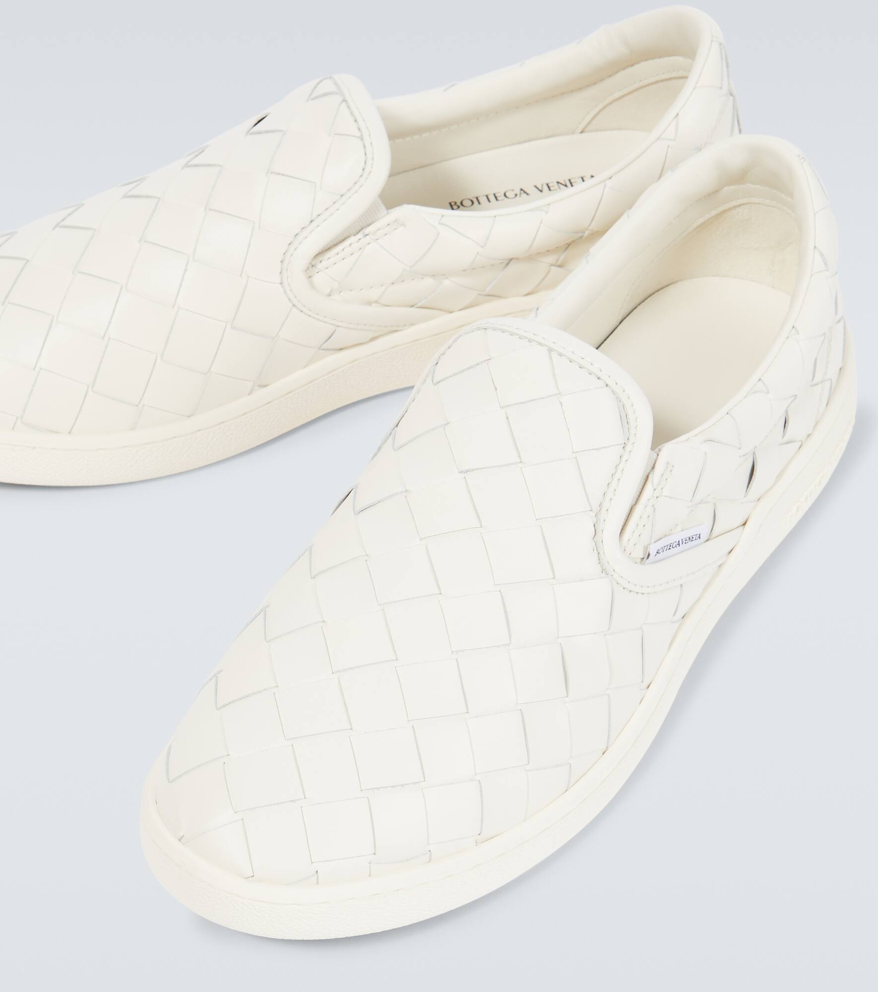 Sawyer leather slip-on sneakers - 3