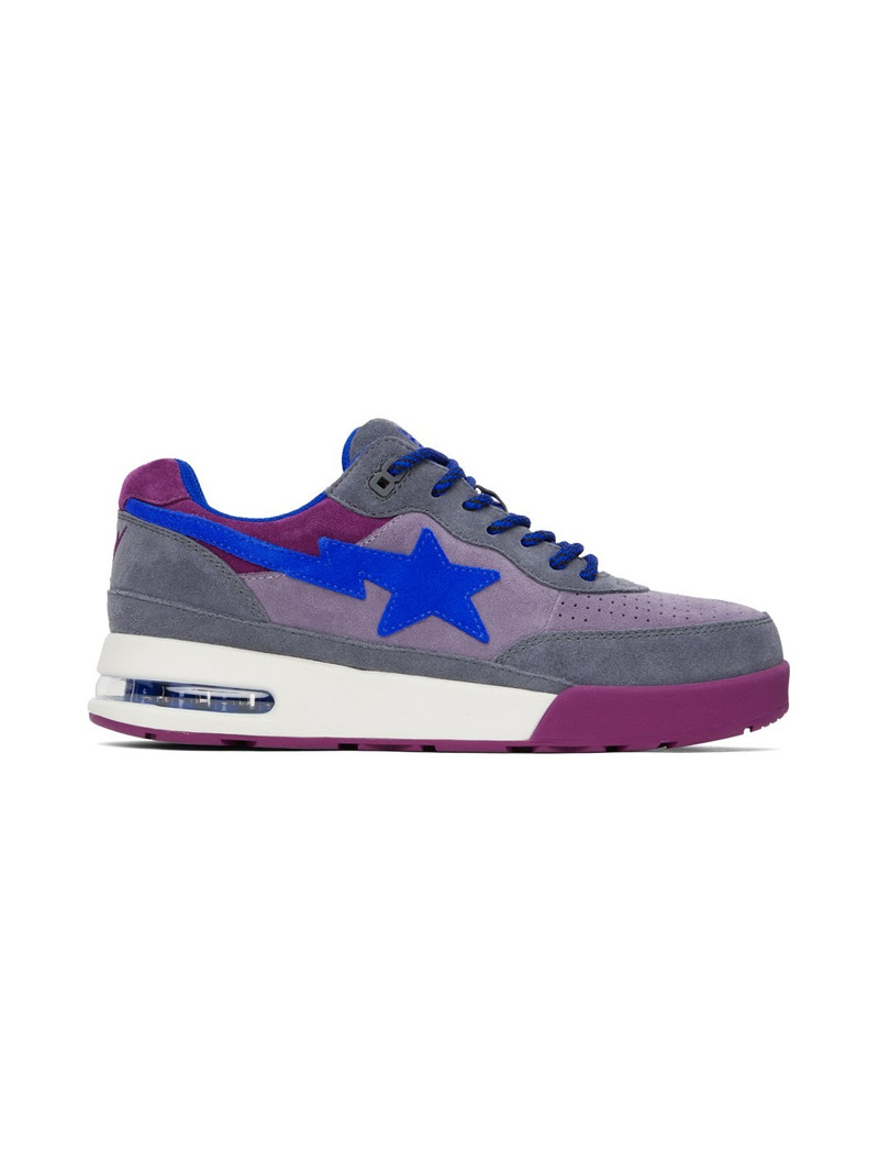 Blue & Gray Road Sta #1 M2 Sneakers - 1