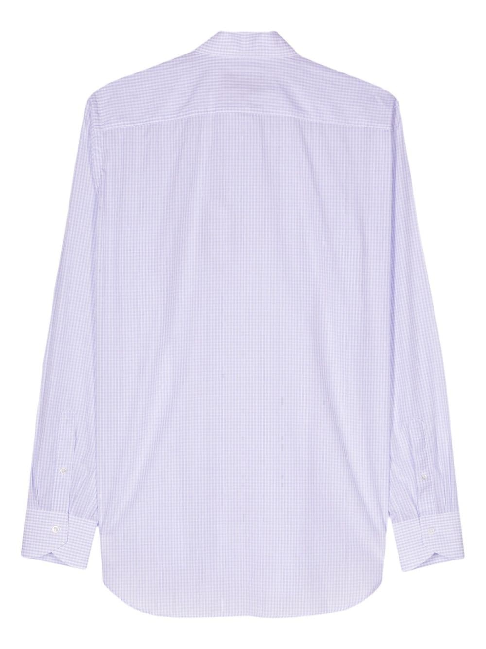 checked cotton shirt - 2